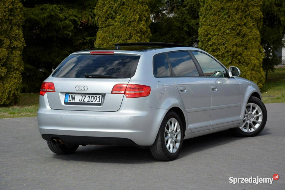 Audi A3 Sportback Lift DSG Panorama Skóry Duża Ostrów Mazowiecka