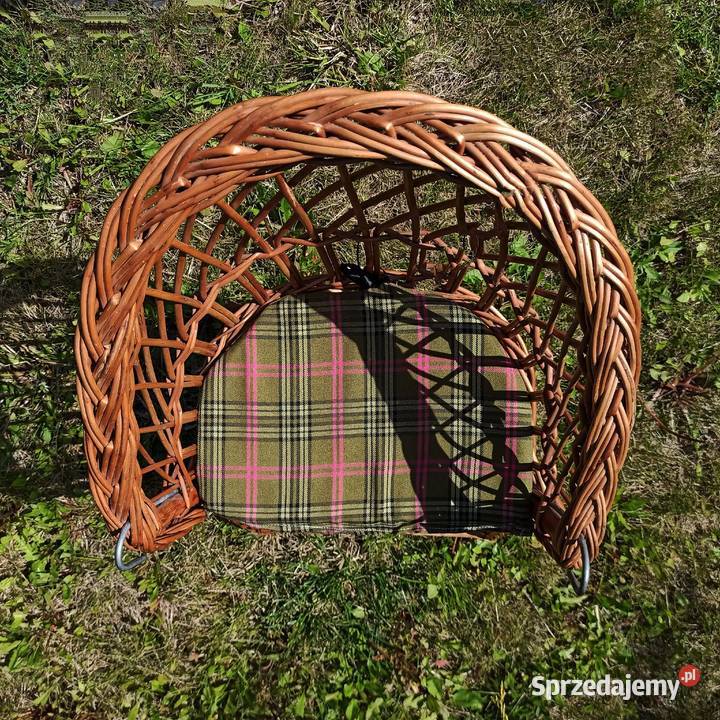 Fotelik wiklinowy na rower dzieci Wrocław