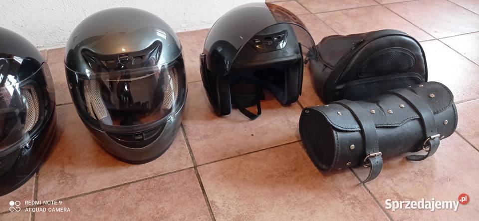 Kaski motocyklowe saszetka wałek Kaski i akcesoria dolnośląskie Prochowice