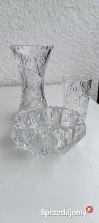 Piękne kryształy PRL Porcelana i szkło mazowieckie Warszawa