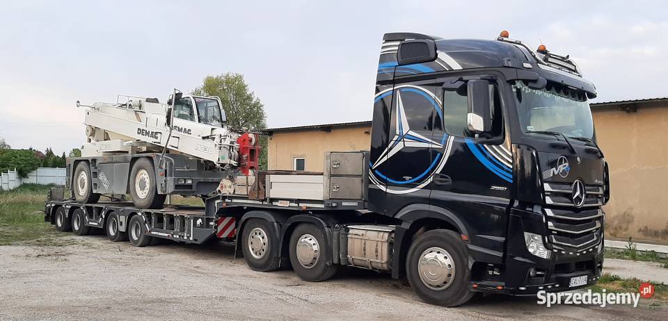 Transport maszyn budowlanych i rolniczych łódzkie Łódź