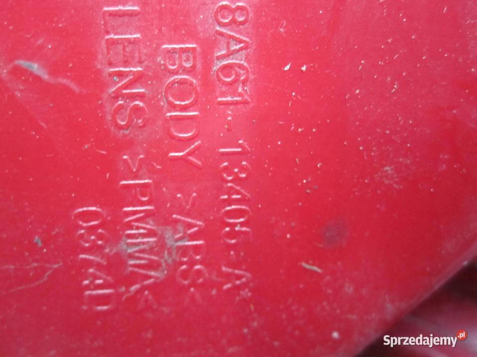 FORD FIESTA MK7 VII 09r lampa lewa tył osobowe Lampy przednie