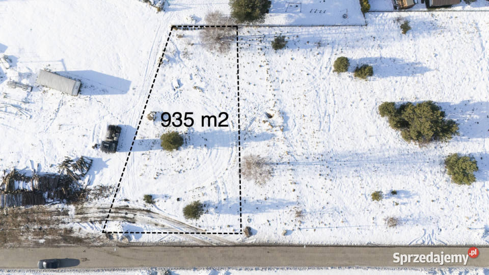 Sprzedaż działki 935m Bożepole Małe