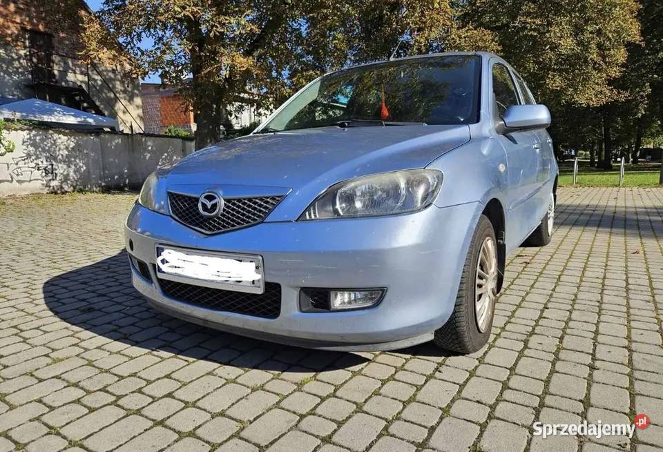 Mazda 2 benzyna 16 2005 Kościan