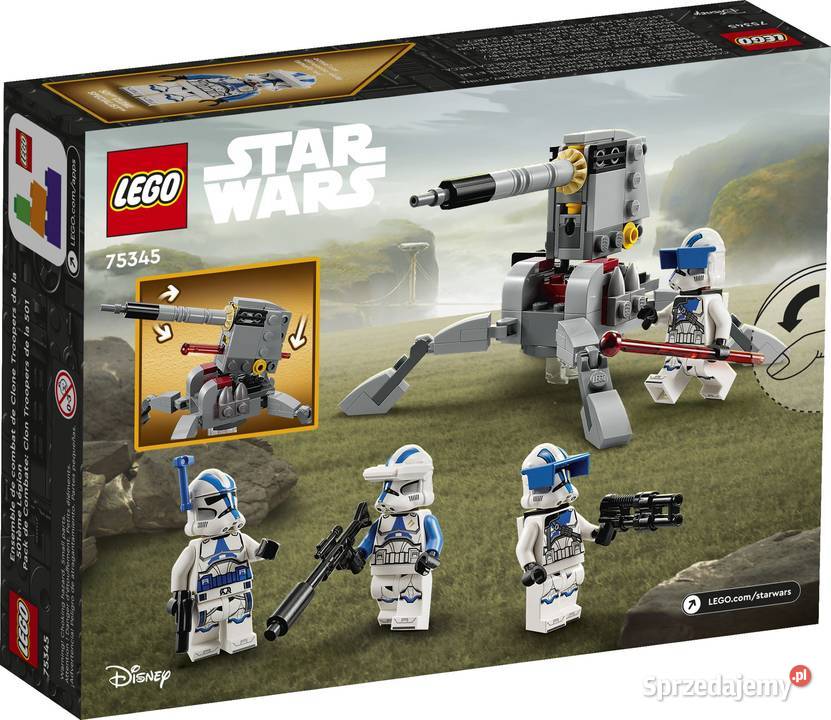 LEGO Star Wars 75345 Zestaw bitewny z 6 lat+ Warszawa