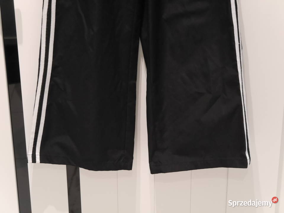 Shein świetne spodnie szerokie nogawki 32 XXS Długie Spodnie Moda i Styl Wrocław