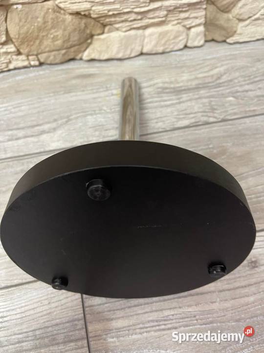 Stojak na ręcznik kuchenny czarny mat połysk Dębica