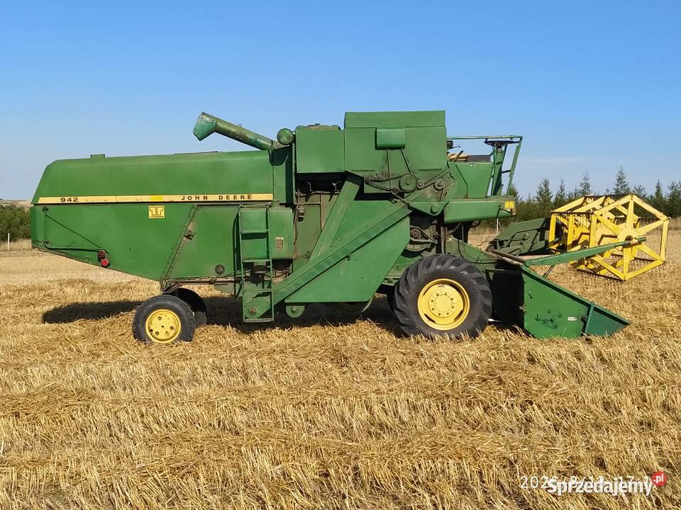 JOHN DEERE 942 gotowy do żniw John Deere małopolskie Słomniki