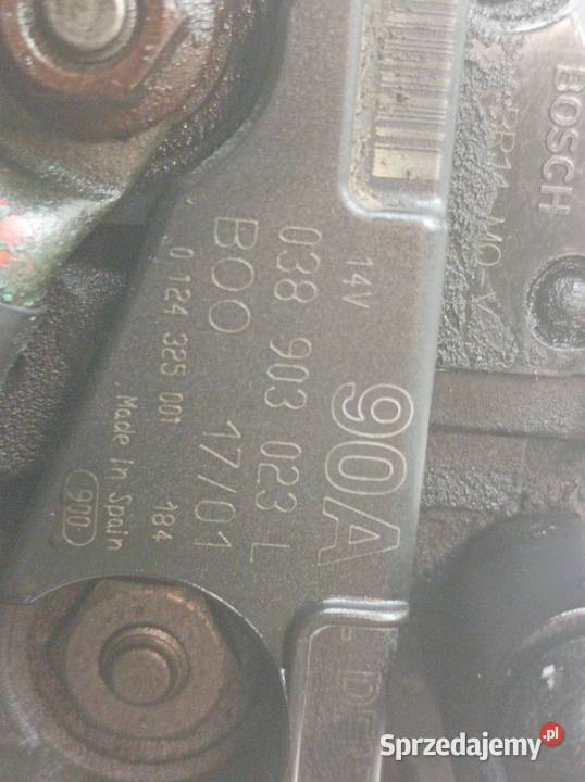 ALTERNATOR 038903023L 0124325001 25 DCI Renault Rok produkcji 2005 sprzedam