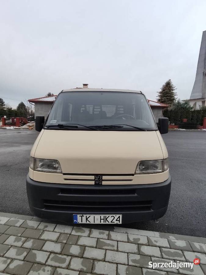 Peugeot Boxer 25 D dubel kabina Paka 36 m podkarpackie Jarosław