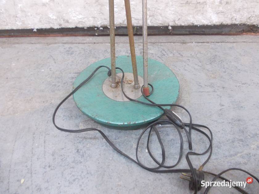 Stara lampa podłogowa pro A Gałecki PRL Oświetlenie śląskie Bielsko-Biała sprzedam