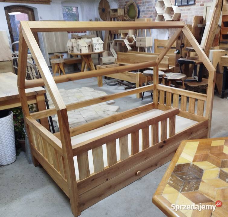 Łóżko domek dziecka 180x90 Łóżka Postolice