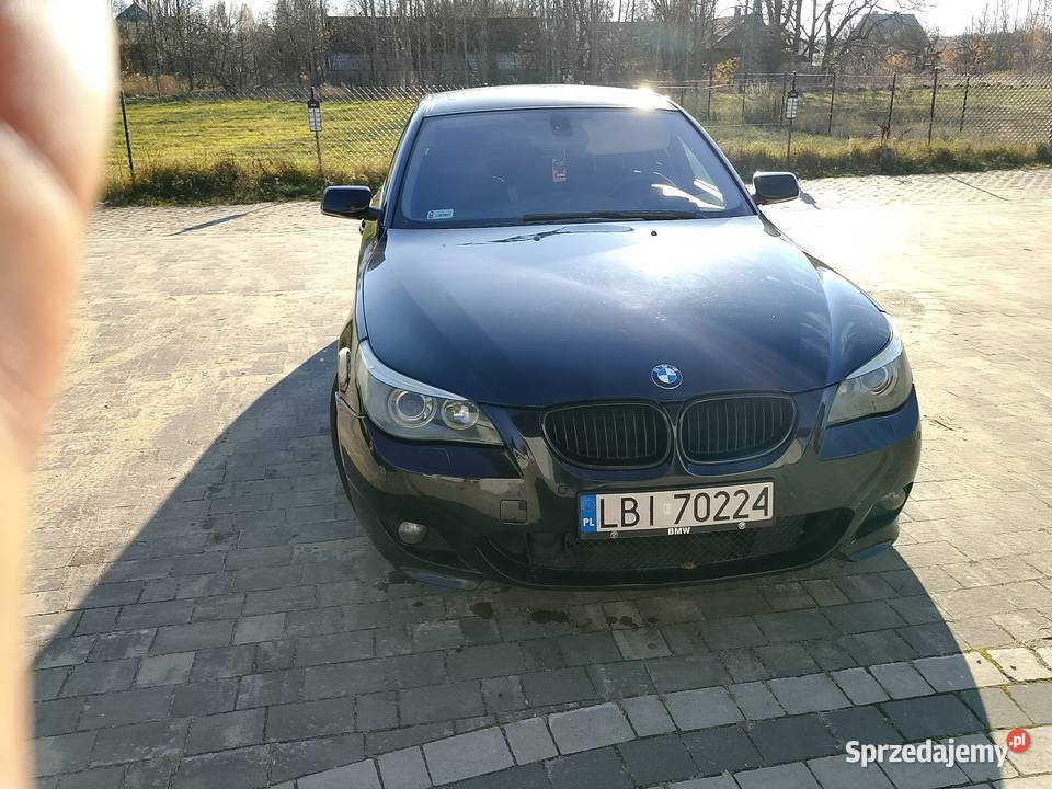 BMW E60 530d m pakiet shadowline diesel Biała Podlaska