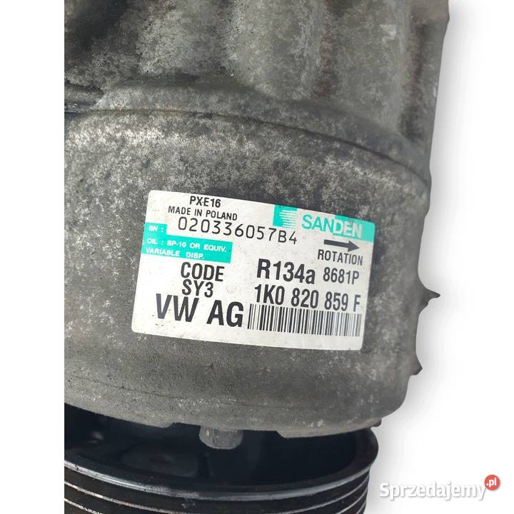SPRĘŻARKA KLIMATYZACJI VW Golf V Passat B6 20