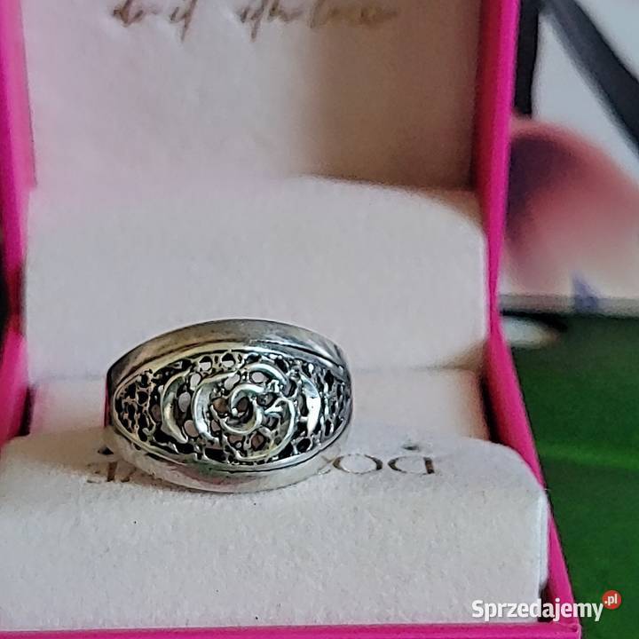 Srebrny pierścionek vintage 925 Warszawa