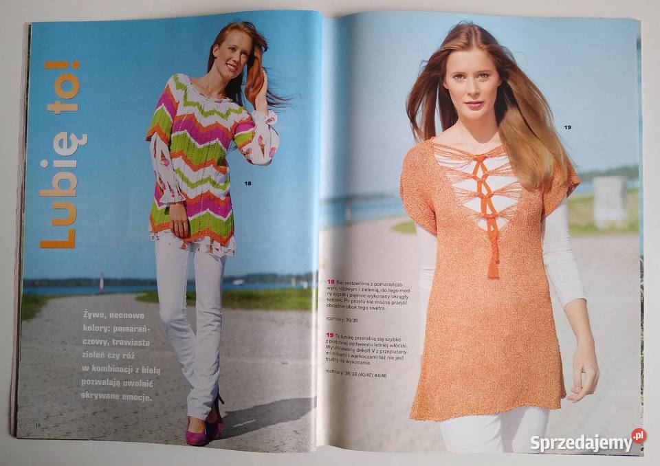 Modne Dzianiny Sandra 32013 Czasopisma Gdańsk sprzedam