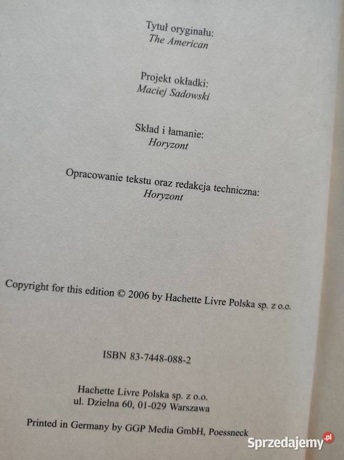 Amerykanin Henry James ISBN 9788381390408 Kielce