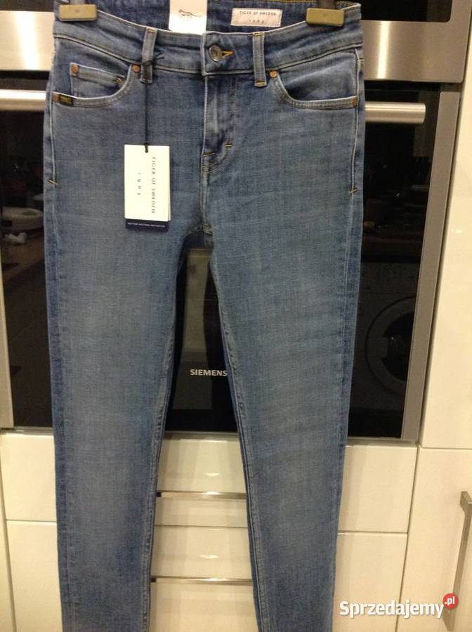 Spodnie Jeans Damskie TIGER OF SWEDEN XS NOWE Długie Nowa Sól