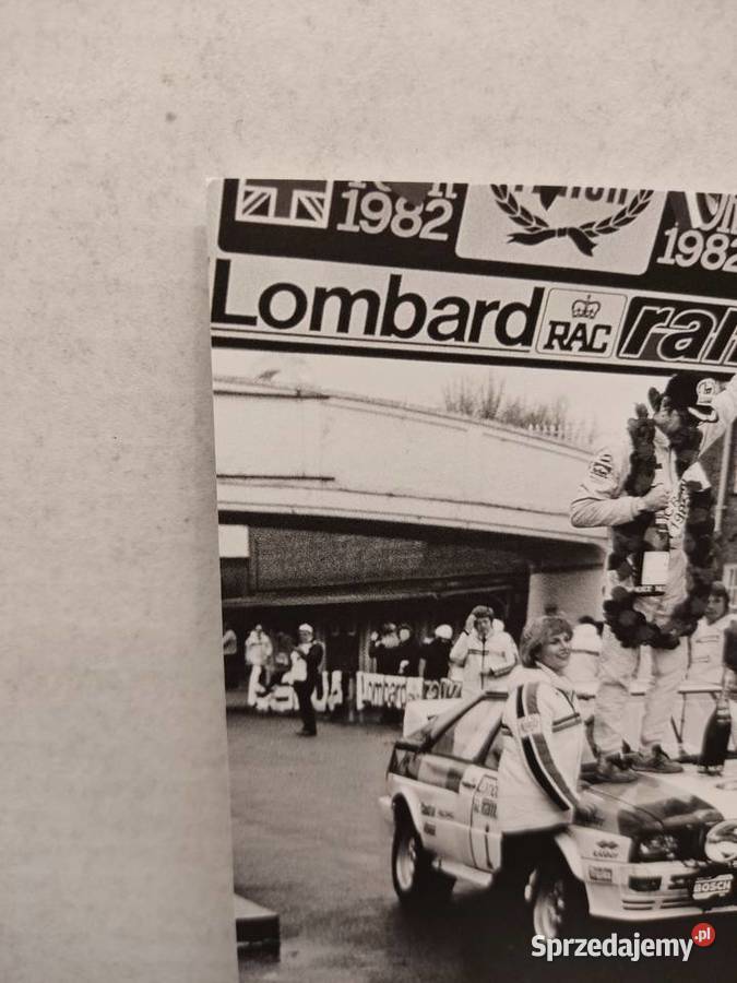 Pocztówka widokówka Audi quattro victories opolskie Głuchołazy