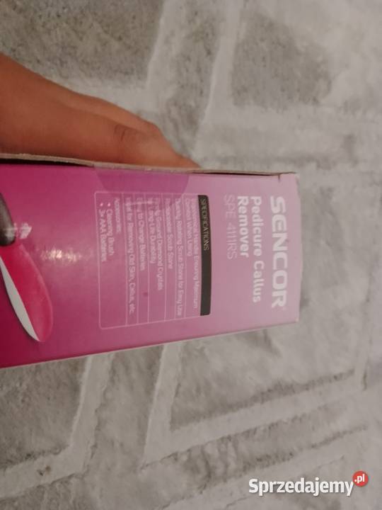 Sencor Pedicure Callus SPE 4111RS Urządzenia mazowieckie Marianki sprzedam