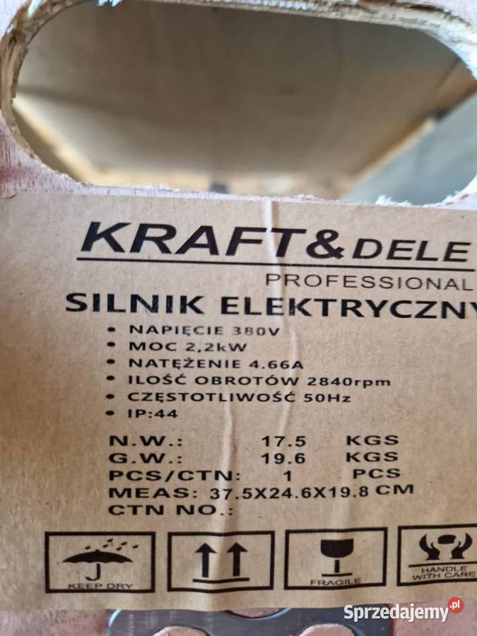 SILNIK ELEKTRYCZNY 22KW 380V 2840rpm SOLIDNY Głogowa