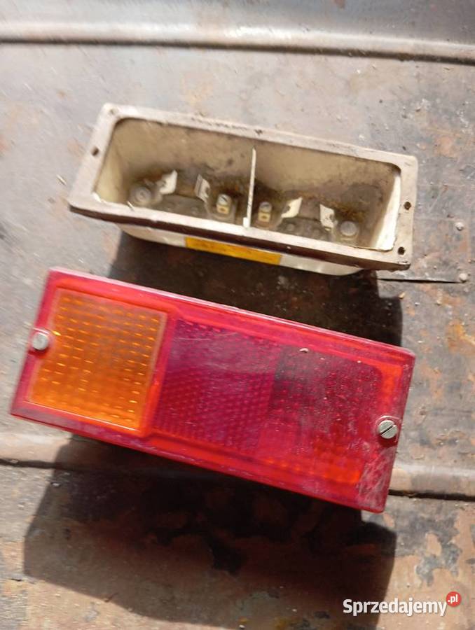 Lampa tylna Bułgaria wózekprzyczepka z PRLu Lublin