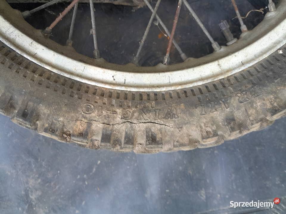 Tylne koło kawasaki 17 szprychy dolnośląskie Świerzawa