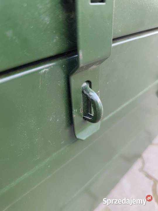 Skrzynia Kufer Metalowy Narzędziowy Przechowywanie narzędzi