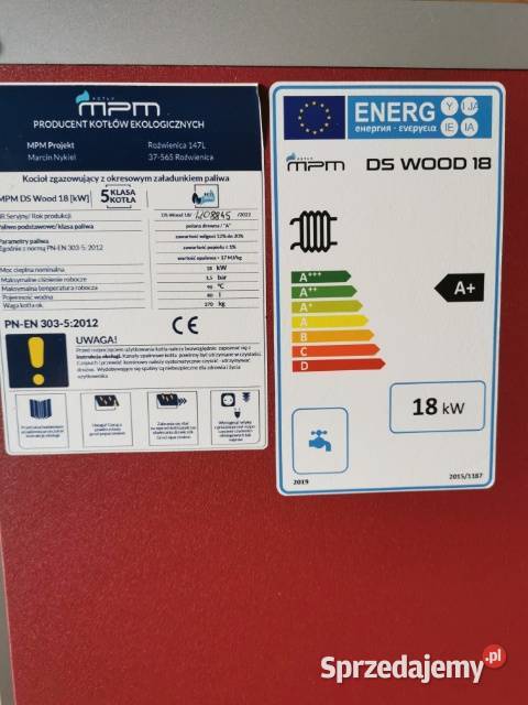Kocioł zgazowujący drewno MPM DS Wood 18kW