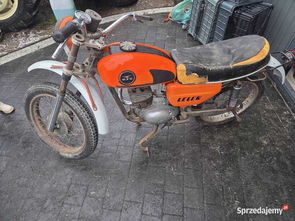 WSK 125 Lelek Rok produkcji 1977 WSK Motoryzacja lubelskie