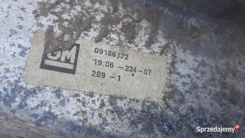 belka zderzaka tylnego Opel Vectra C sedan Dębno