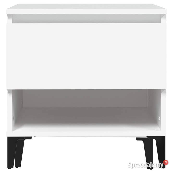 Stoliki boczne 2 białe 50x46x50 WM819549 mazowieckie