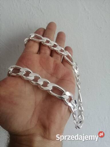 Łańcuch splot Figaro 307gr srebro 925 Krzeszowice