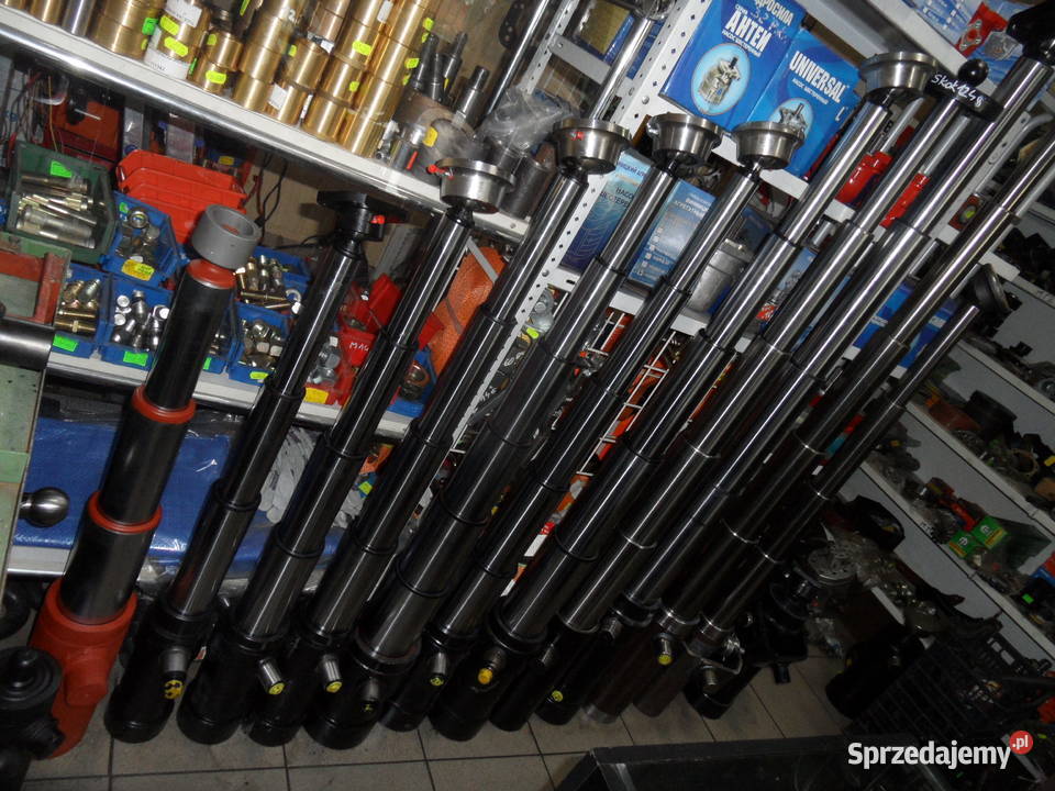 Siłownik hydrauliczny do prasy łuparki koparki