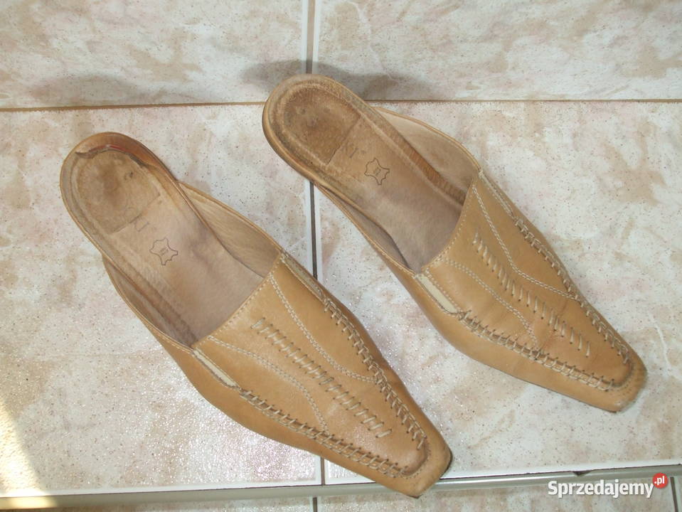 klapki buty damskie rozmiar 39 Lasocki skóra mazowieckie Warszawa