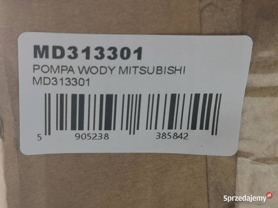 POMPA WODY MITSUBISHI CARISMA 16 19952006