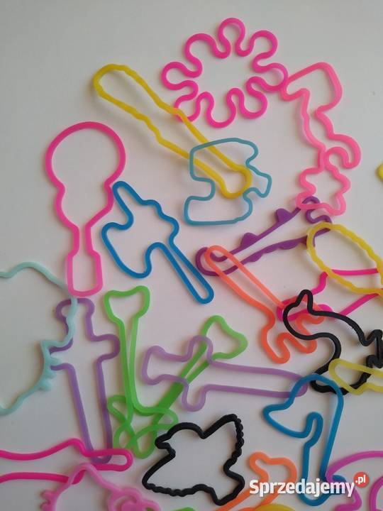 Gumki silikonowe na rękę różne kształty Gdańsk