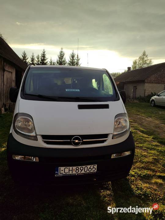 Opel Vivaro 19 2005r Raciborowice-Kolonia