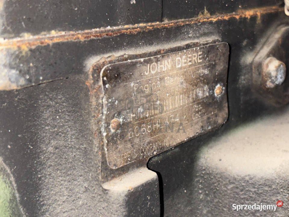 John Deere 6920S Silnik CZĘŚCI 6068HL474 Jastrzębniki
