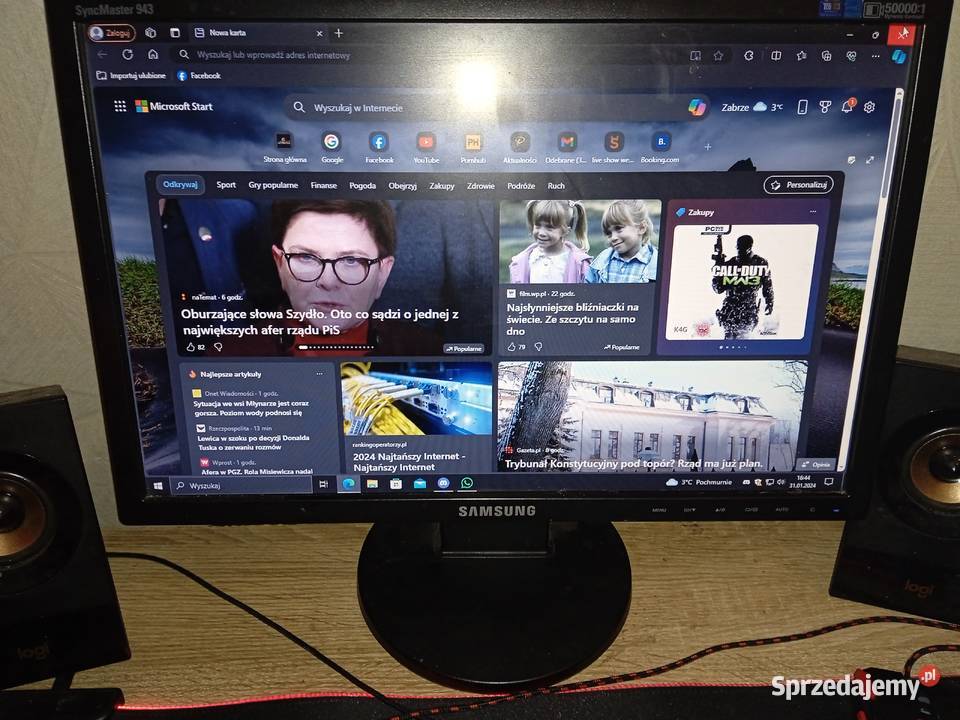 Komputer stacjonarny i Monitor Katowice
