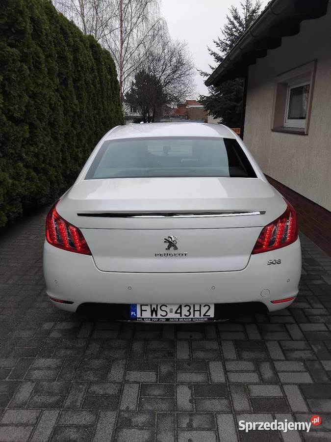 Peugot 508 allure 16thp 156 kolor biała perła Leszno sprzedam