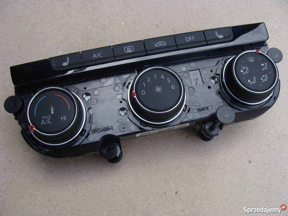 VW GOLF 7 SPORTSVAN PANEL KLIMATYZACJI Goleniów