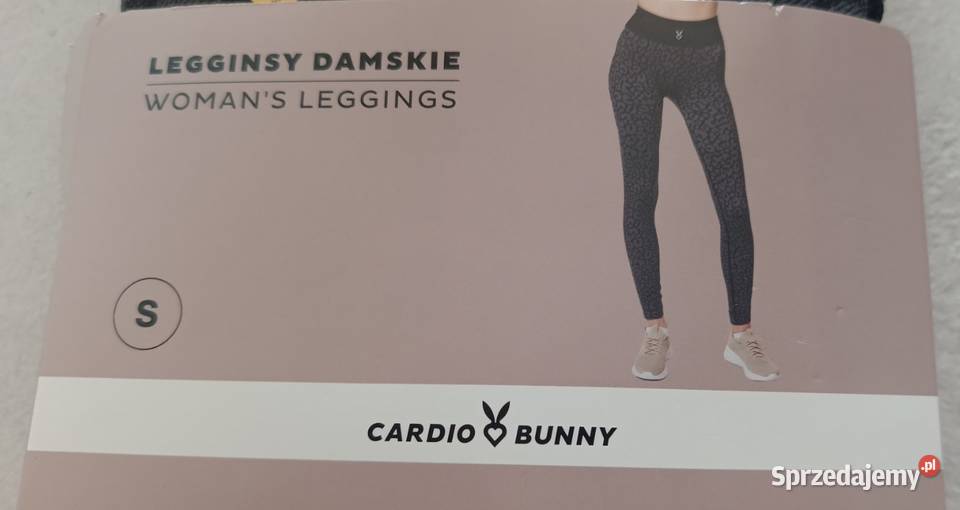 CARDIO BUNNY legginsy sportowe damskie rozmiar S Ełk
