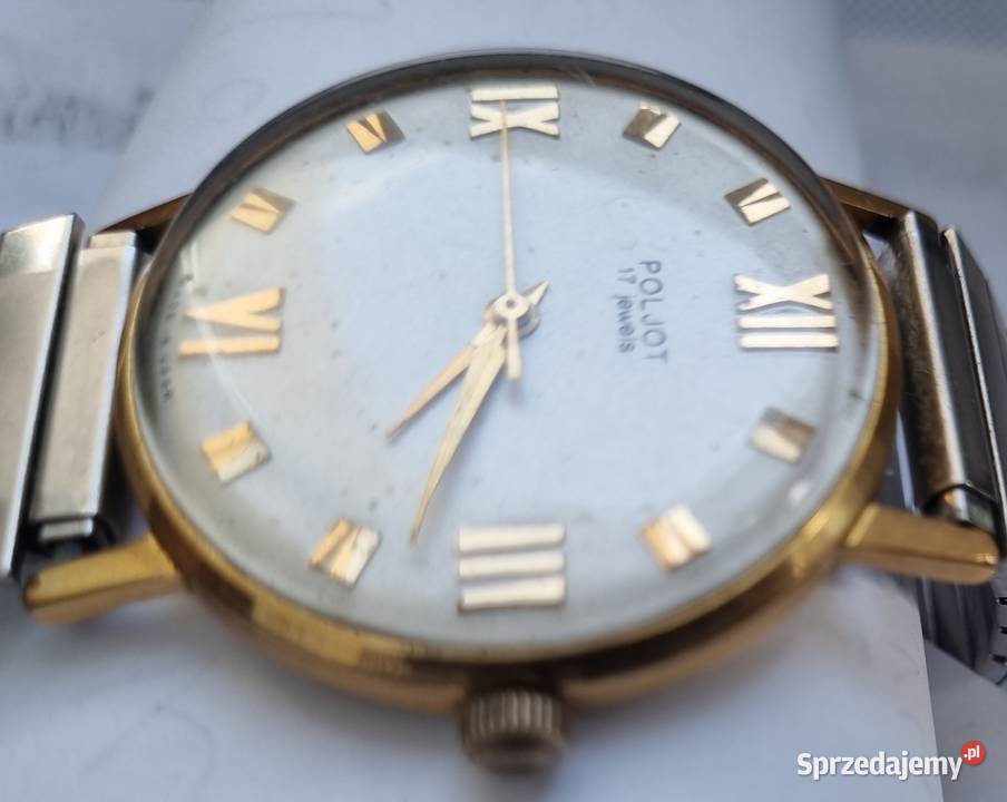 Poljot 17 kamieni Au 20 Łódź