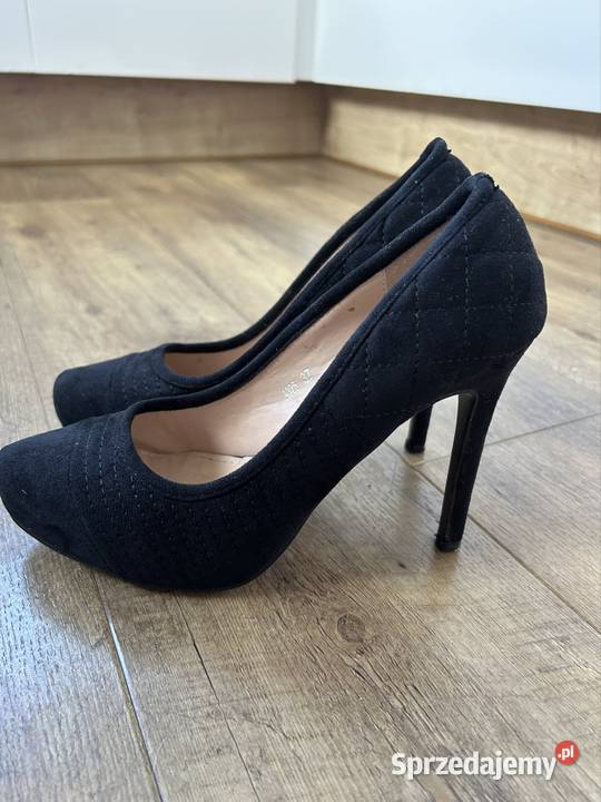 Buty na obcasie 37 czółenka koturny Wyszków sprzedam