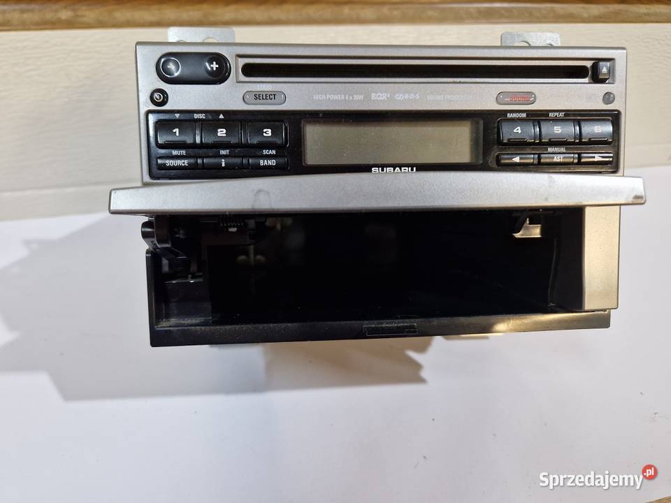Radio fabryczne ramka Subaru Forester SG 2006 Sprzęt audio fabryczny