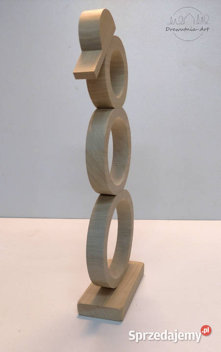 Bałwan drewniana baza do ozdabiania wysokość 35 Warszawa