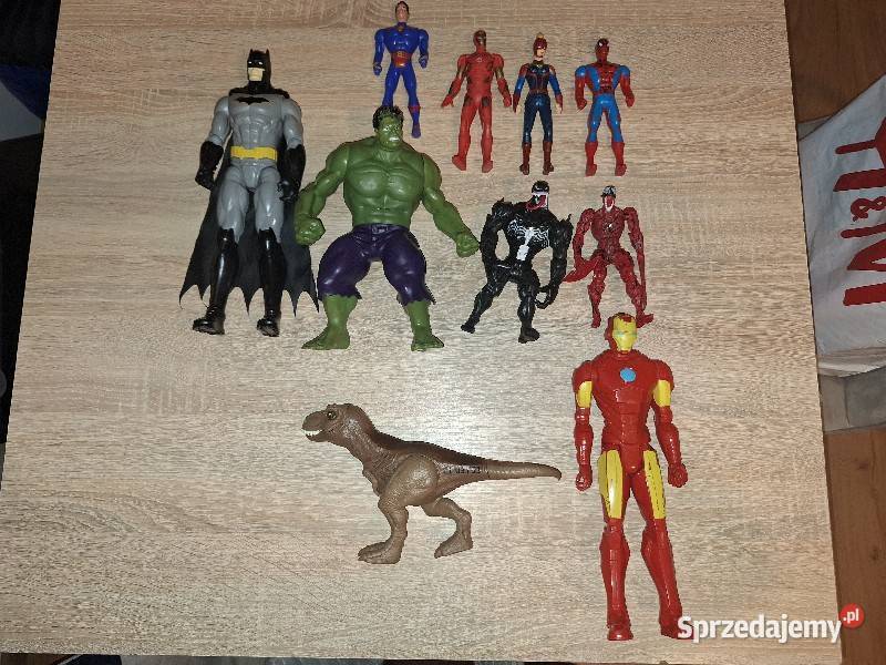Zestaw figurek superbohaterów mazowieckie Warszawa