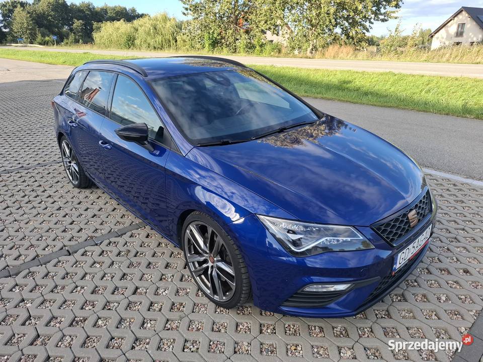 Seat Leon CUPRA 20 tfsi 300 4X4 Salon Polska pomorskie Gdańsk