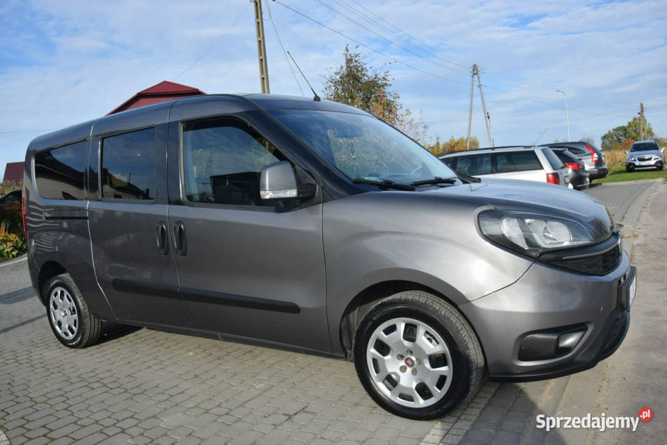 Fiat Doblo 14 TB Maxi 5Osobowy Klima 2019 Stan możliwa zamiana Majdan Sieniawski